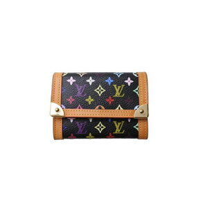 Louis Vuitton Porte Monnaie Wallet Plat Wallet Monogram multicolor